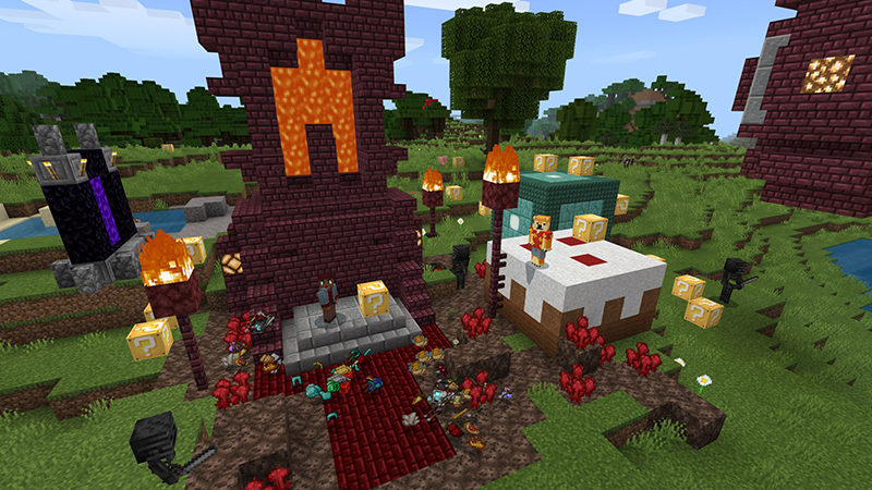 LUCKY BLOCKS: SURVIVAL! in Minecraft Marketplace