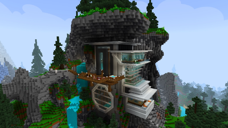 Modern House 3 by VoxelBlocks (Minecraft Marketplace Map) - Minecraft  Marketplace