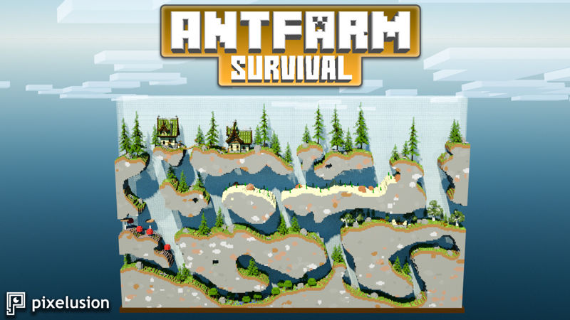 minecraft ant farm map