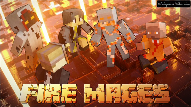 Fire Mages Skin Pack Key Art