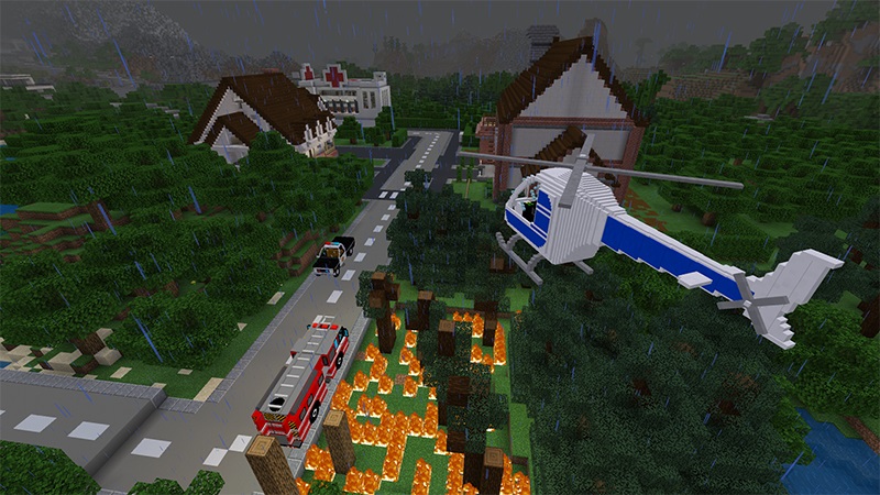 Helicopters In Minecraft Marketplace Minecraft