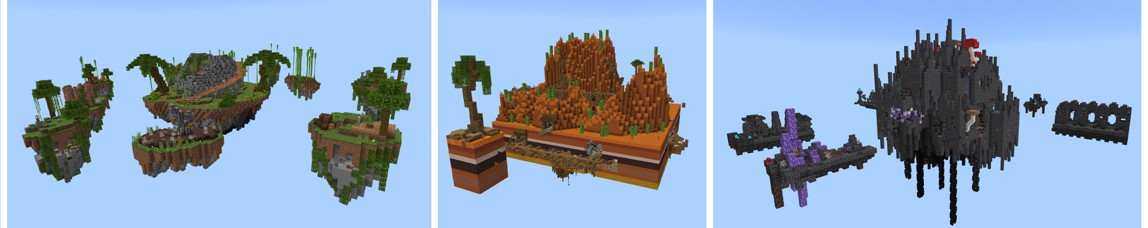 Skywars Epic Caves Panorama