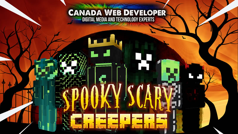 SPOOKY SCARY CREEPERS Key Art