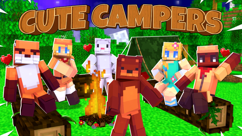 Cute Camper Friends on the Minecraft Marketplace by Cynosia Cute Camper Friends on the Minecraft Marketplace by Cynosia