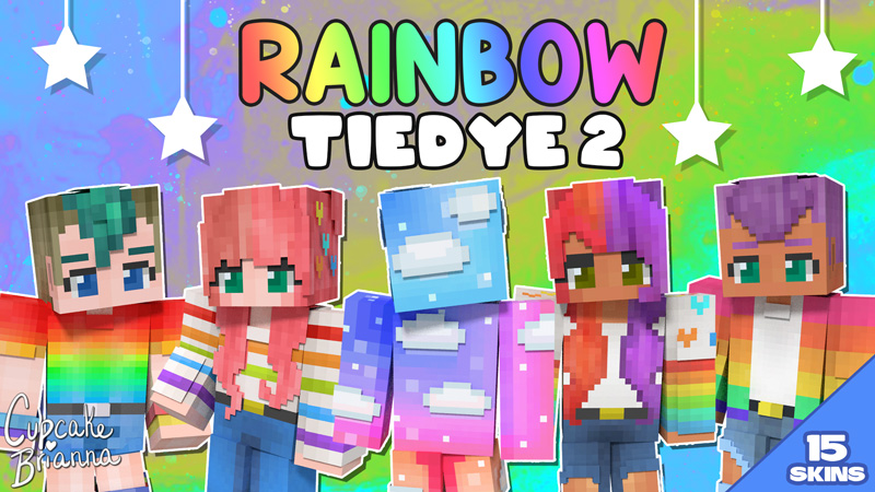 Rainbow Tiedye 2 Hd Skin Pack In Minecraft Marketplace Minecraft