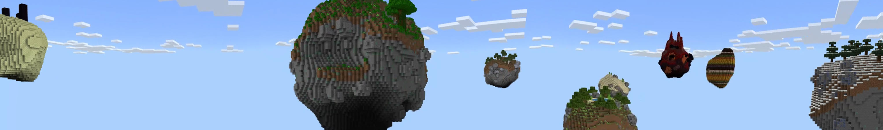 Spaceblock Biomes Panorama