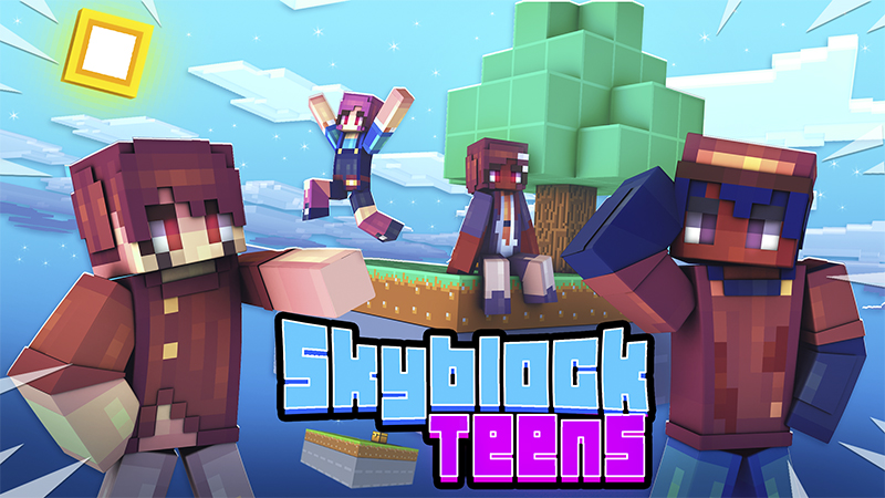 Skyblock Teens on the Minecraft Marketplace by Kubo Studios Skyblock Teens on the Minecraft Marketplace by Kubo Studios