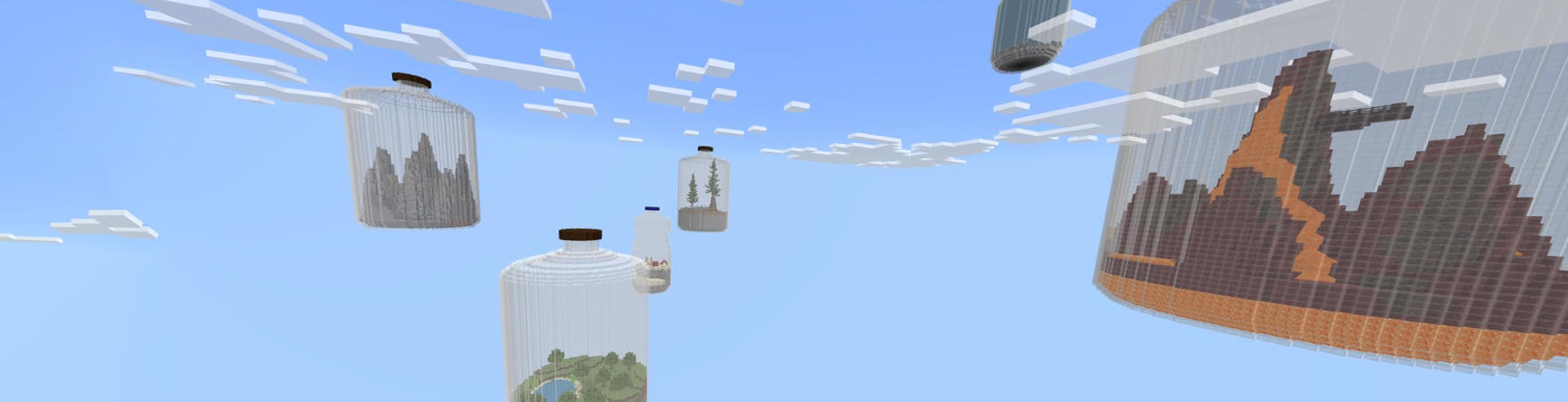 Skyblock: Bottles Panorama