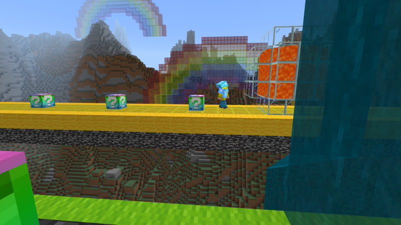 Lucky Block Rainbow Race Screenshot #5