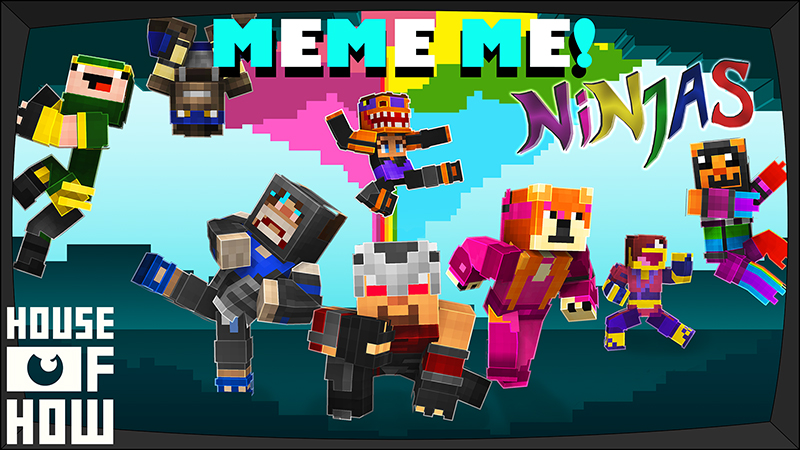 Meme Me! Ninjas Key Art