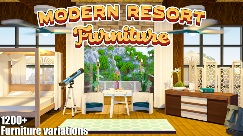 Modern Resort Furniture Key Art