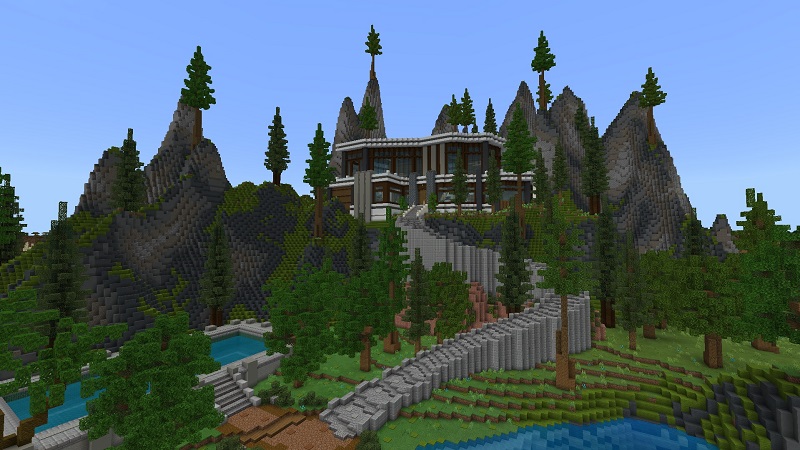 Mountain Millionaire Mansion Screenshot #1