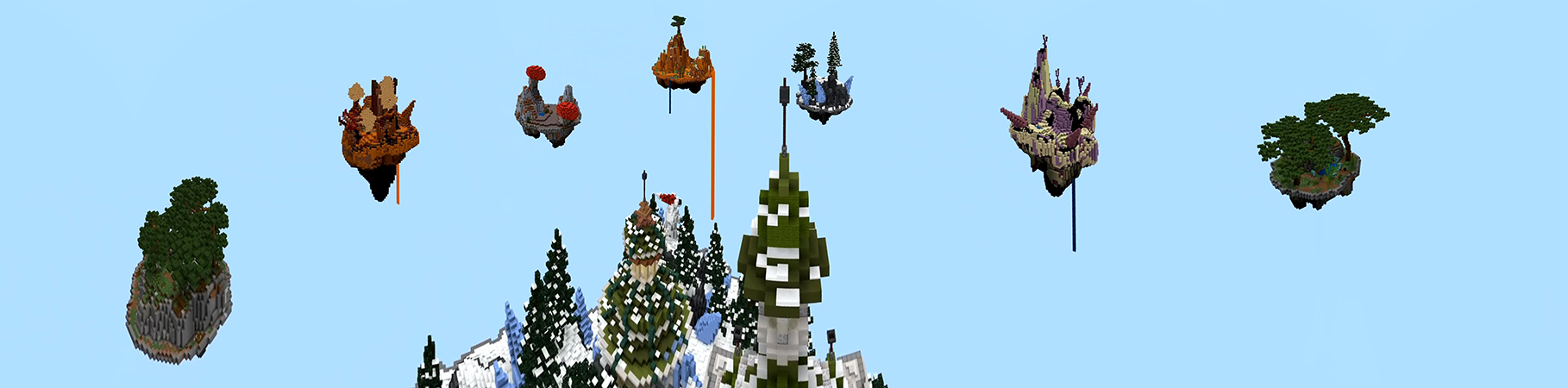 Santa's Skyblock Panorama