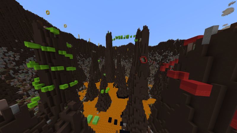 The Volcano Parkour