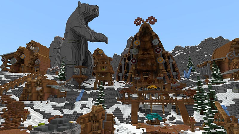 Norse Feast Hall In Minecraft Marketplace Minecraft