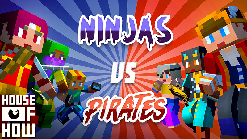 Ninjas vs Pirates Key Art