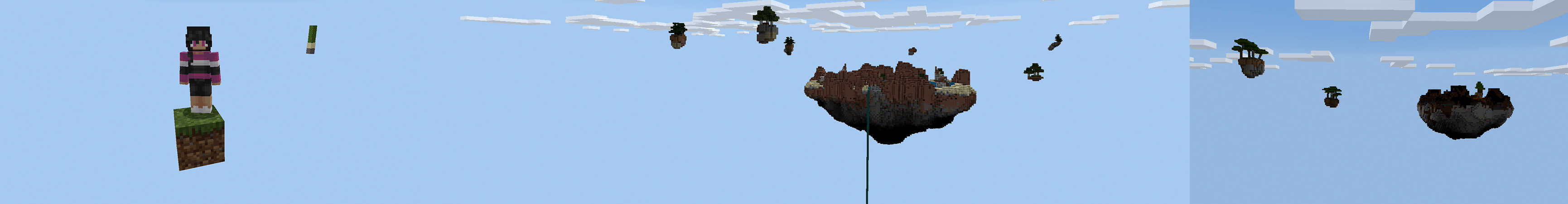 SKYBLOCK ONE BLOCK CLASSIC! Panorama