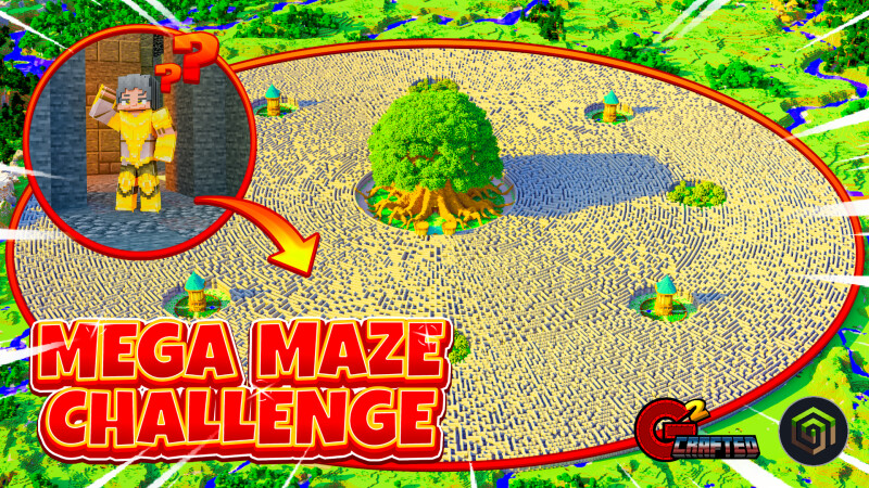 Mega Maze Challenge Key Art