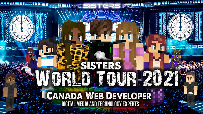 Sisters World Tour 2021 Key Art