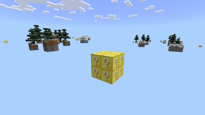 Lucky Winter Skyblock Screenshot #1