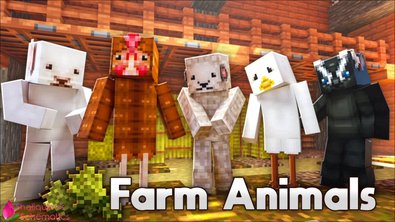 Farm Animals In Minecraft Marketplace Minecraft