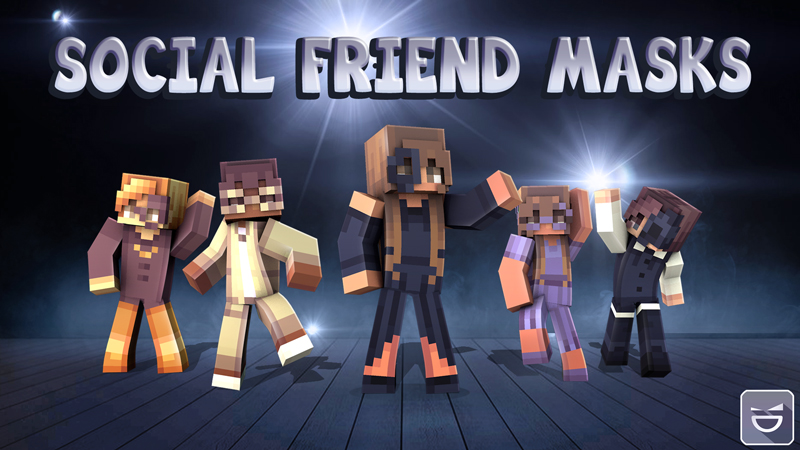 Social Friend Masks Key Art