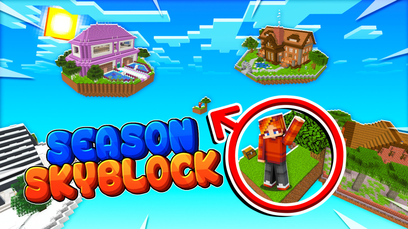 Season Skyblock Key Art