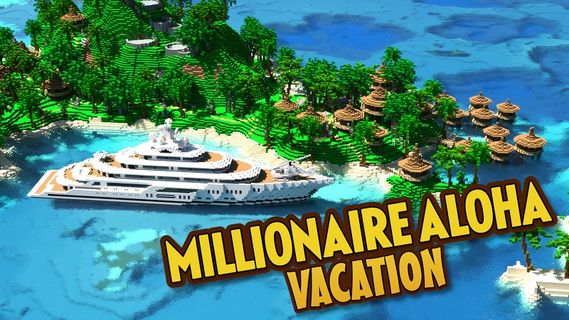 Millionaire Aloha Vacation Key Art