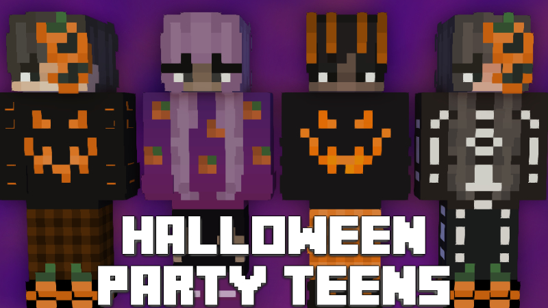 Halloween Party Teens Key Art