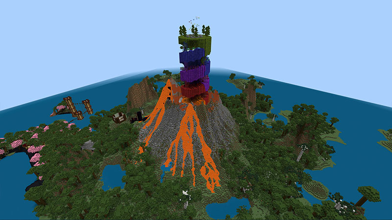 Parkour Lava Rise Screenshot #1