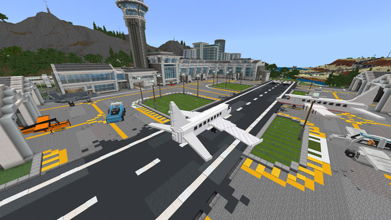 Airport City by Waypoint Studios (Minecraft Marketplace Map) - Minecraft  Marketplace