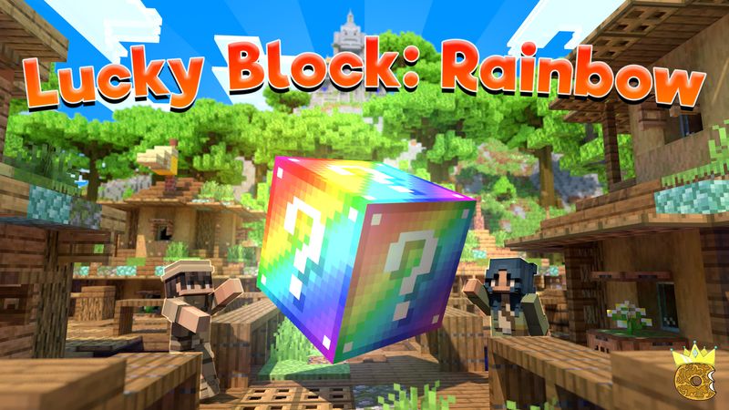 Skyblock Lucky Block: Rainbow in Minecraft Marketplace