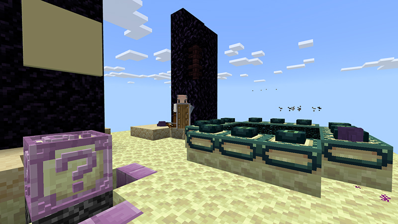 One Block Lucky Block By Kubo Studios Minecraft Marketplace Map   OneBlockLuckyBlock Screenshot 4 