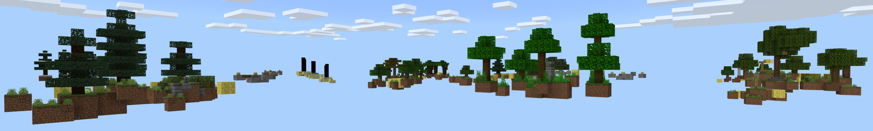 Skyblock Lucky Blocks Panorama