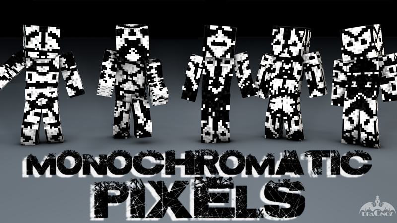 Monochromatic Pixels Key Art