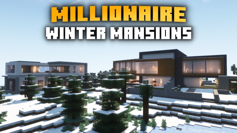 Millionaire Winter Mansions Key Art