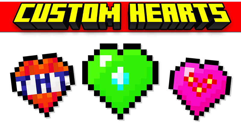 CUSTOM HEARTS! Key Art