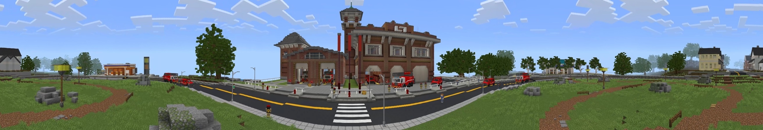 Sparkstone Fire Department Panorama