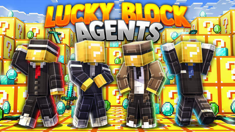 Lucky Block Agents Key Art