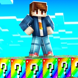 Skyblock Rainbow Lucky Blocks Pack Icon