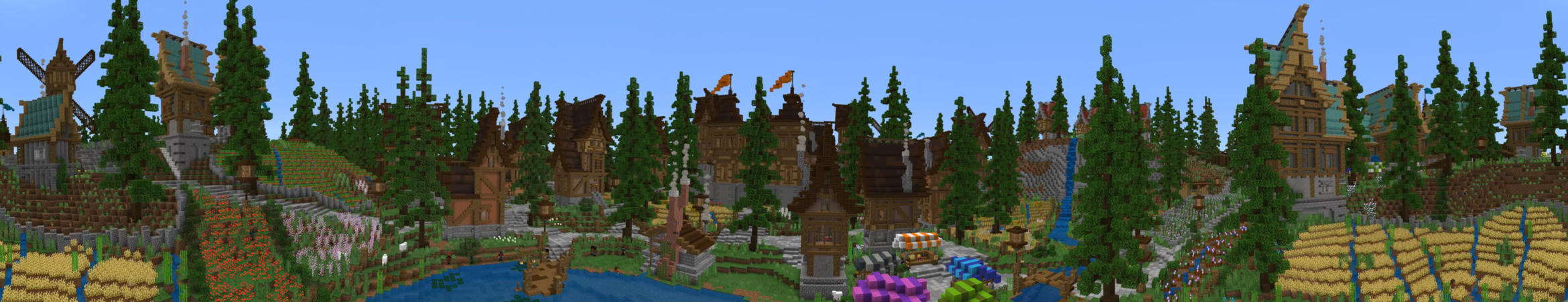 Woodland Village Panorama