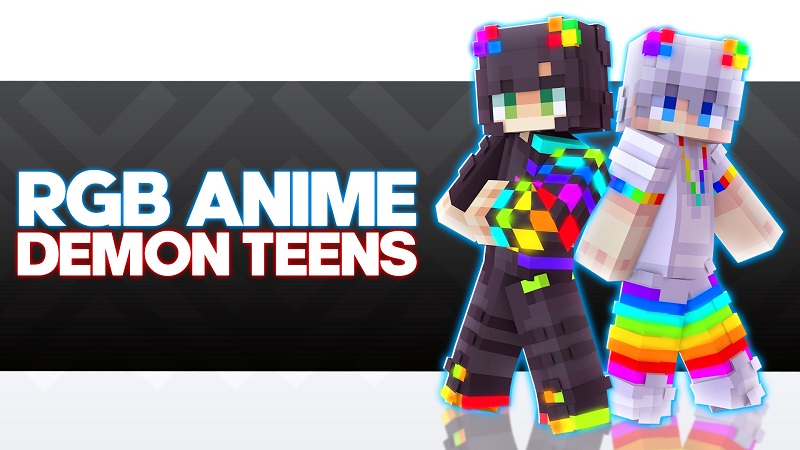 RGB Anime Demon Teens Key Art