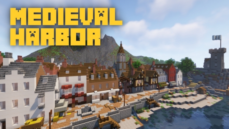 Medieval Harbor In Minecraft Marketplace Minecraft