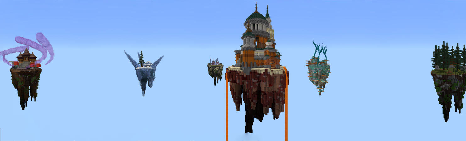 Mythical Skyblock Panorama