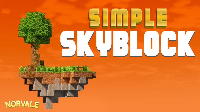 Simple Skyblock Key Art