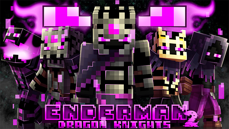 Enderman Dragon Knights 2 Key Art