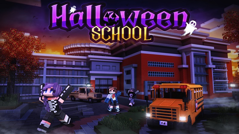 Halloween School Key Art