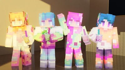 Boba Teens on the Minecraft Marketplace by CubeCraft Games Boba Teens on the Minecraft Marketplace by CubeCraft Games