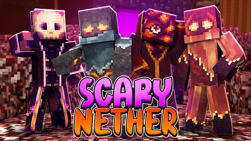 Scary Nether Key Art