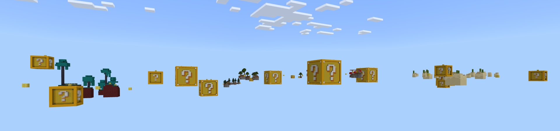 Skyblock Lucky World Panorama